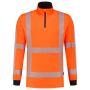 Zip Sweater RWS Revisible 303701 Fluor Orange 3XL