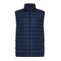 IQONIQ Meru heren gerecycled polyester bodywarmer, donkerblauw (4XL)