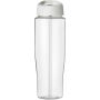 H2O Active® Tempo 700 ml sportfles met fliptuitdeksel - Transparant/Wit