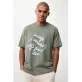 IQONIQ Teide gerecycled katoen t-shirt, heather green (XXS)
