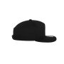 5-PANEL COTTON SNAPBACK CAP, BLACK/BLACK, One size, FLEXFIT
