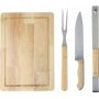 Barbecueset Kathleen | Rvs | 4 st | Polyester hoes - zwart