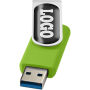 Rotate USB 3.0 met doming - Lime - 16GB