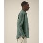 Worker Shirt - Het unisex relaxed overhemd - G. Dyed Green Bay (XS)