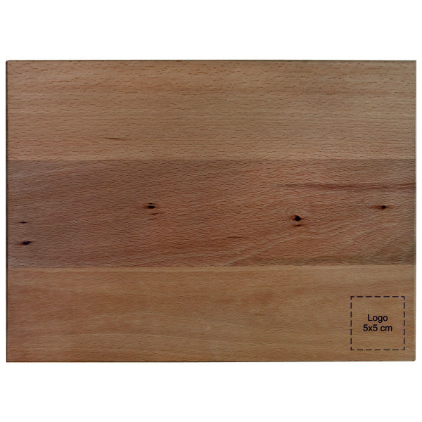 Snijplank met handvaten beuken 38x28 cm Snijplank met handvaten beuken 38x28 cm