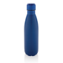Eureka RCS-gecertificeerde gerecycled rvs enkelwandige fles, blauw