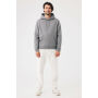 IQONIQ Joshua recycled cotton hoodie, light heather anthracite (L)