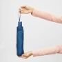 Stormvaste, automatisch te openen- en sluiten pocketparaplu ORIANA marineblauw
