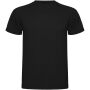 Montecarlo sportshirt met korte mouwen voor heren - Zwart - S