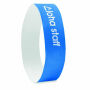TYVEK - 1 Vel met 10 event armbandjes - Royal Blauw
