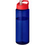 H2O Active® Eco Vibe 850 ml drinkfles met tuitdeksel - Blauw/Rood