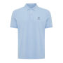 IQONIQ Yosemite gerecycled katoen pique polo, sky blue (XL)