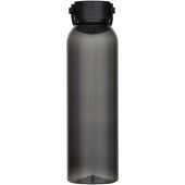 Alti 630 ml RCS waterfles van gerecycled plastic - Zwart