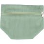 Corduroy toilettasje Tia pastel groen