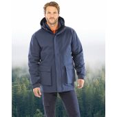 3-in-1 gerecyclede Ripstop donsjas Black XS