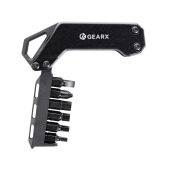 Gear X schroevendraaier tool, zwart