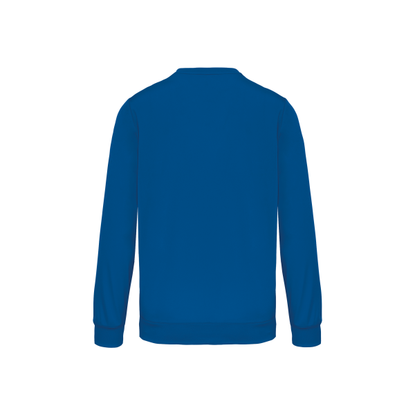 Polyester-Sweatshirt Sporty Royal Blue / White S Polyester-Sweatshirt Sporty Royal Blue / White S