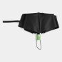 Stormvaste, automatisch te openen- en sluiten pocketparaplu STREETLIFE lichtgroen, zwart