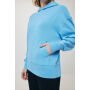 IQONIQ Yoho gerecycled katoen relaxed hoodie, tranquil blue (L)