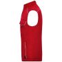 Workwear Softshell Padded Vest - SOLID - red 6XL