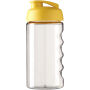 H2O Active® Bop 500 ml sportfles met flipcapdeksel - Transparent/Geel
