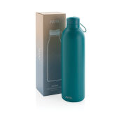 Avira Avior RCS gerecycled roestvrijstalen fles 1L, turquoise