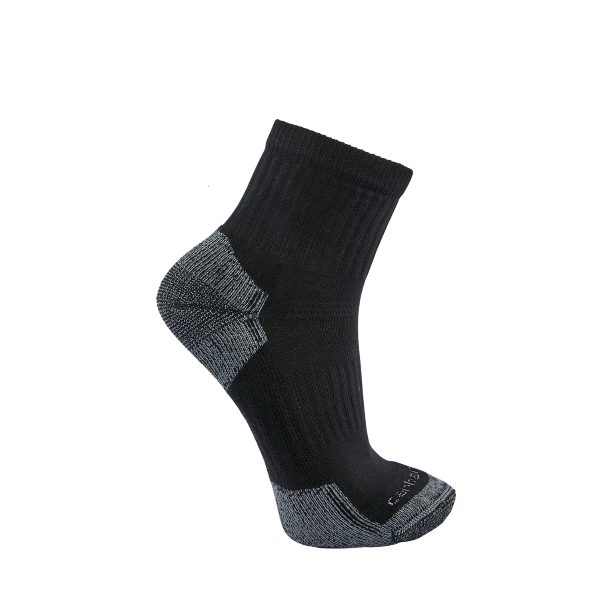 Carhartt Cotton Blend Quarter Sock 3 Pack