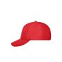 6 Panel Workwear Cap - COLOR - red one size