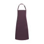 Bib Apron Basic - Aubergine - One Size Bib Apron Basic - Aubergine - One Size