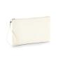 CANVAS WRISTLET POUCH, NATURAL/NATURAL, One size, WESTFORD MILL