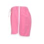 RETRO SHORTS, BRIGHT PINK/WHITE, XXL, SKINNIFIT WOMEN