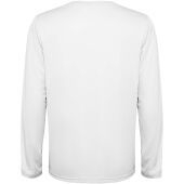 Estoril unisex T-shirt met lange mouwen - Wit - 2XL