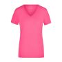 Ladies' Stretch V-T pink S