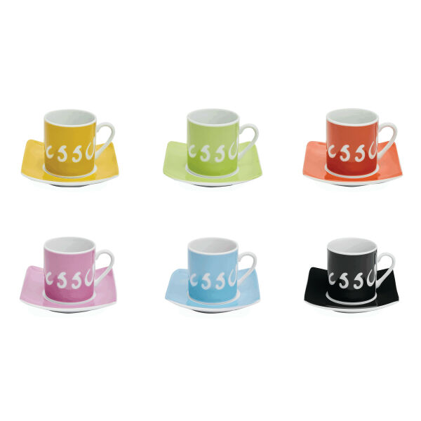 LA DOLCE VITA - 6-delig espresso set