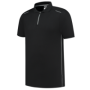 Poloshirt Accent BlackGrey
