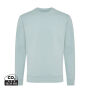 IQONIQ Zion gerecycled katoen sweater, iceberg green (S)