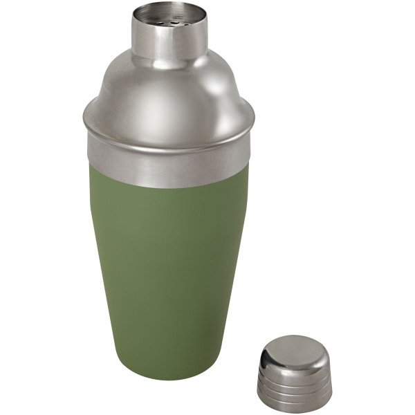 Gaudie recycled stainless steel cocktail shaker - Heather green
