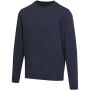 Jasper 280 g/m² unisex OCS gecertificeerde organische gerecyclede trui met ronde hals - Marineblauw - 3XS