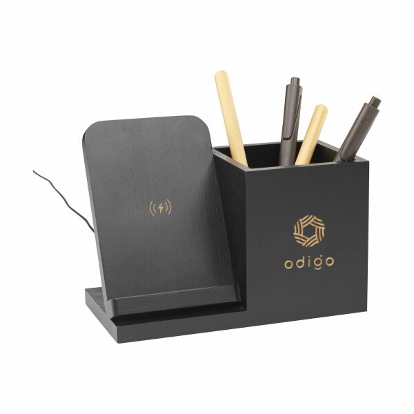 Bamboo Boss 15W Ladestation/Stifthalter - schwarz Bamboo Boss 15W Ladestation/Stifthalter - schwarz