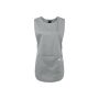 KS 64 Pull-over Tunic Essential , from Sustainable Material , 65% GRS Certified Recycled Polyester / 35% Conventional Cotton - platinum grey - XS