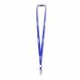 Polyester tubulaire keycord met metalen klem