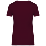 Ecologisch dames T-shirt Dark Cherry XXL