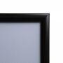 25 mm Kliklijst Rechte Hoeken 50 x 70 cm Zwart