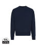 IQONIQ Kruger gerecycled katoen relaxed sweater, donkerblauw (XXS)