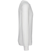 Ecologische uniseks sweater met ronde hals French Terry Washed Ivory S