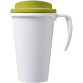 Americano® grande 350 ml geïsoleerde beker - Wit/Lime
