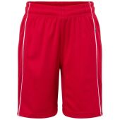 Basic team Shorts Junior red/white S