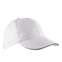 Orlando - 6 panel cap White / Navy One Size Orlando - 6 panel cap White / Navy One Size