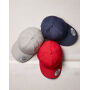5-Panel Premium Curved Visor Snapback Cap - White - One Size 5-Panel Premium Curved Visor Snapback Cap - White - One Size