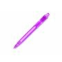 Balpen Ducal Clear transparant - Transparant Roze